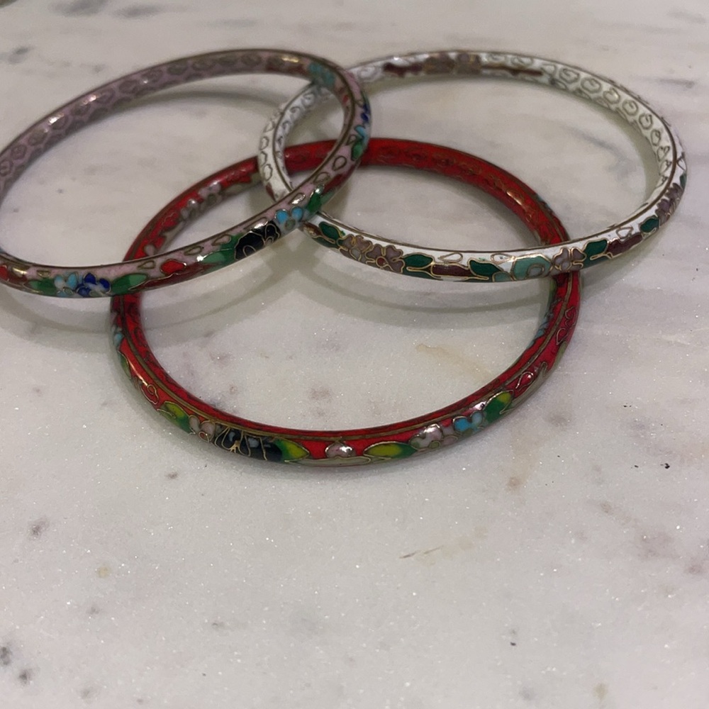Cloisonné Bangles